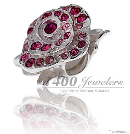 T400made with Swarovski Elements, 925sterling silver bead, compatibl