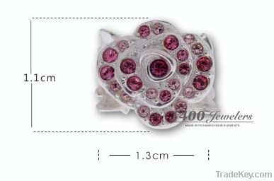 T400made with Swarovski Elements, 925sterling silver bead, compatibl