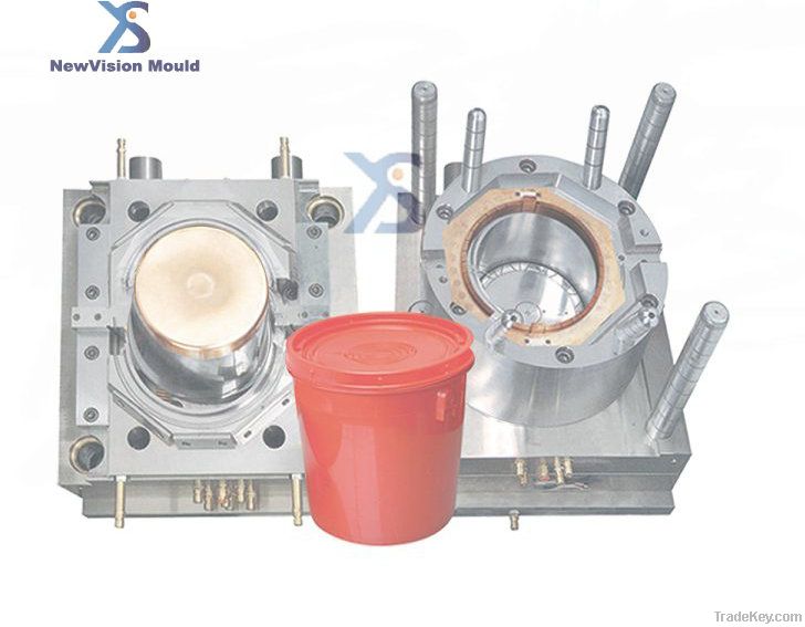 Pastic water bucket mould