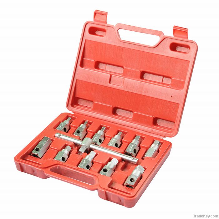 12 pieces oil drain plug key set