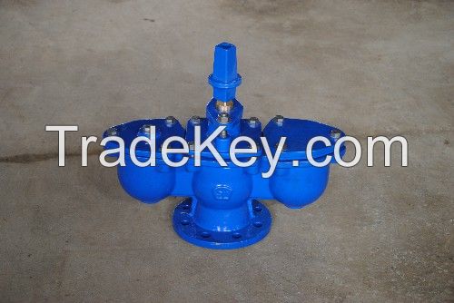 Automatic air valves double ball type