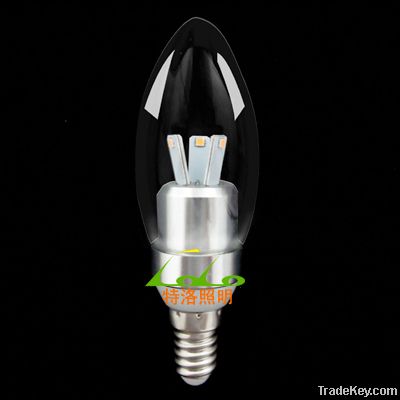manufacture tolo led candle lighting DIM 4w 220v