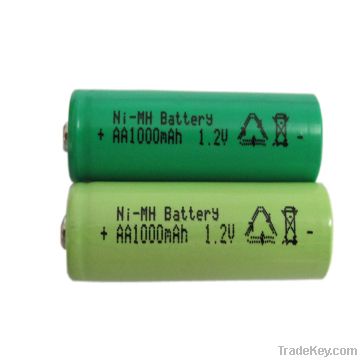 NI-MH AA 1000mAh rechargeable battery
