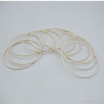 Bangles with Plating, Made of Metal, Customized Designs are Accepted