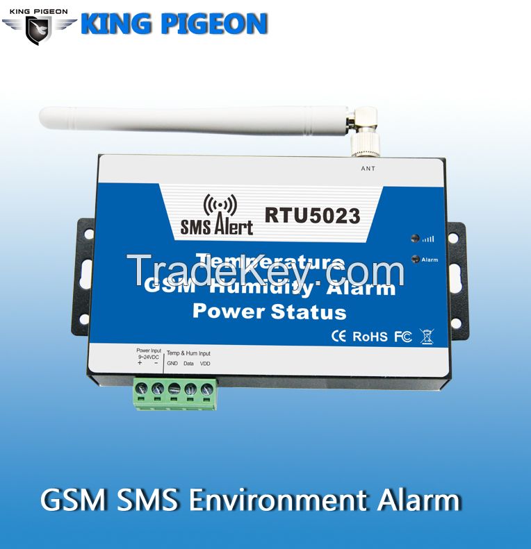 GSM SMS Environment Monitoring Alarm RTU5023