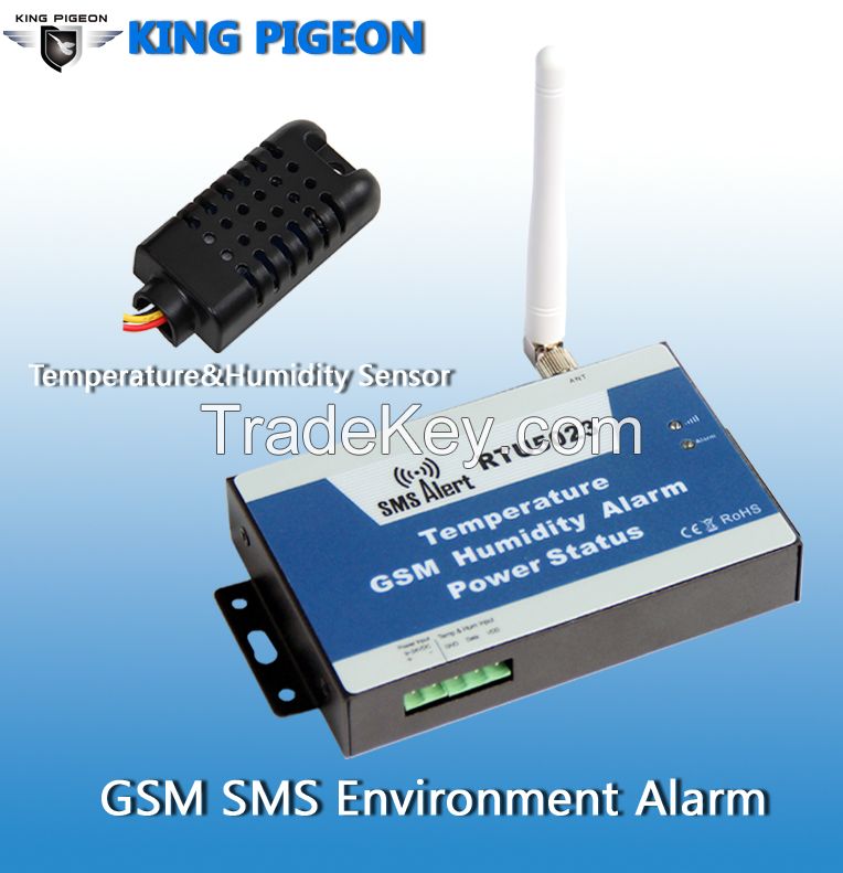 GSM SMS Environment Monitoring Alarm RTU5023