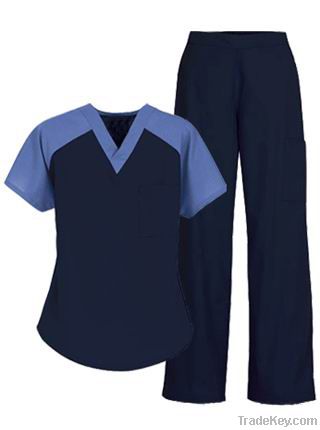 Nurse uniform hospital uniform medical scrubs (OL N1017)