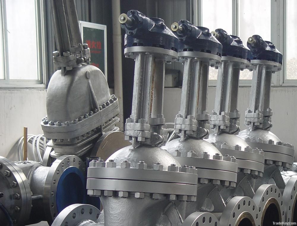 Cast steel bolted bonnet gate valve