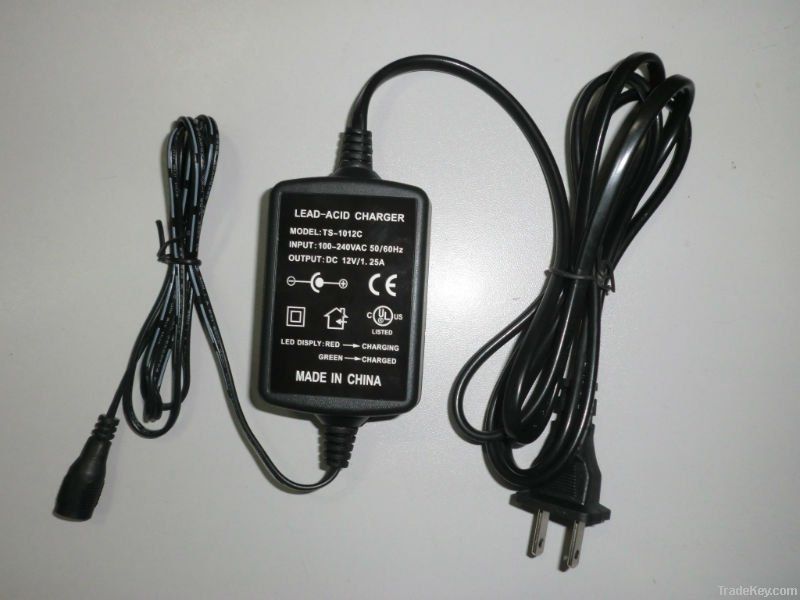 12V 8A automatic lead-acid battery charger