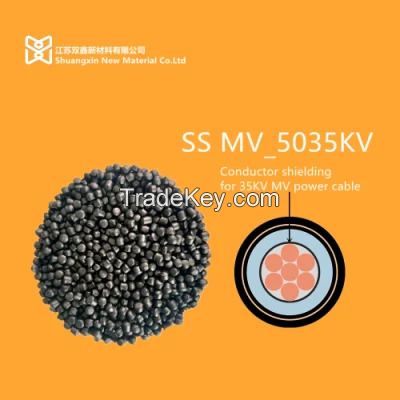 35kv Crosslinking Polyethylene Insulated Cable Conductor and Insulation Layer Semi-Conductive Shielding Compound