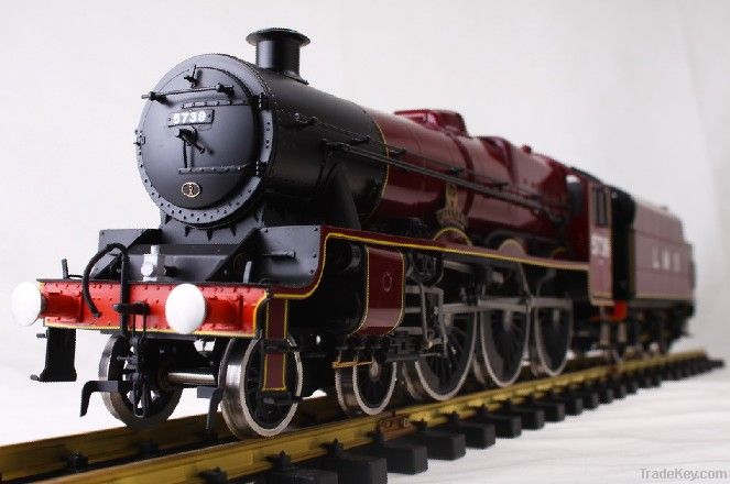 G scale live steam model trains