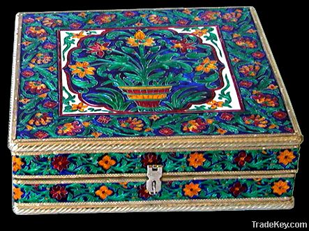 Meenakari Mukhwas Box , Dry Fruit Box