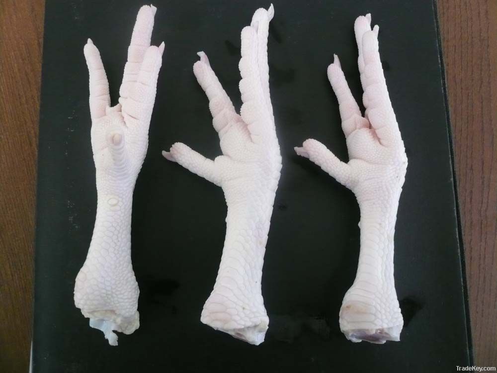 Frozen chicken feet