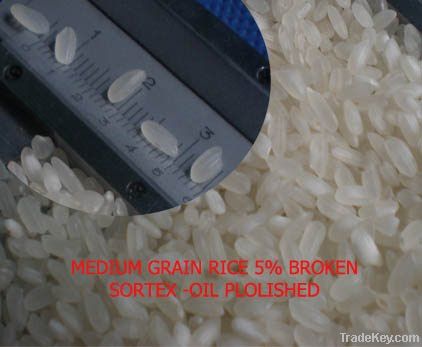 Medium grain rice