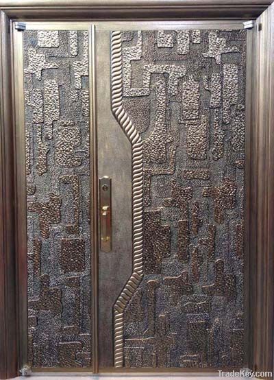 High Quality Aluminum Casting Exterior Security Door