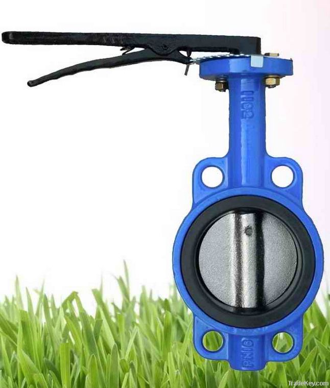 Cast Iron Lever Type Butterfly Valve