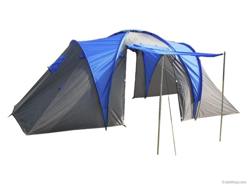 family tent with two living room, camping tent , dome tent