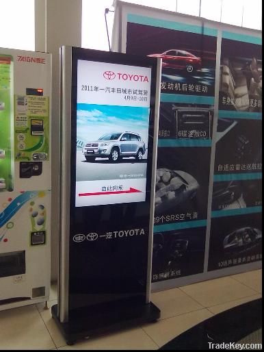 52 Inch Floor Standing Lcd Advertising Display