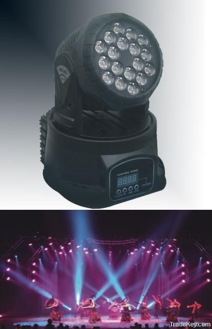 FY-1706   Led moving head wash light 18Ã—3W