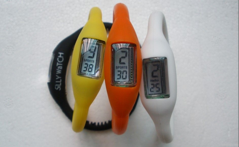 2013 waterproof silicone sport ion watch