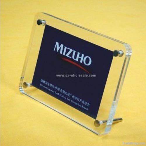 Hot!Clear Rectangle Acrylic Photo Frame