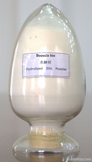 Hydrolyzed silk powder