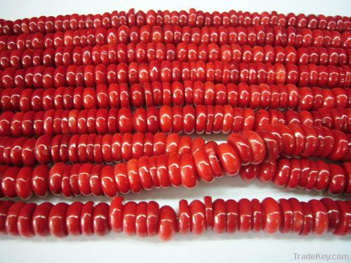 Coral beads with fashion accessories