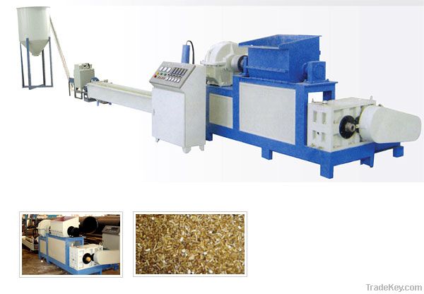 XPS extrusion board recycling pelletizing production line