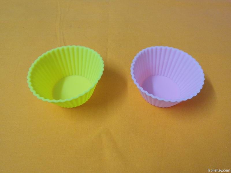 Silicone cake mould