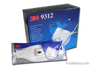 3M 9312 Foldable Valved Respirator, FFP1