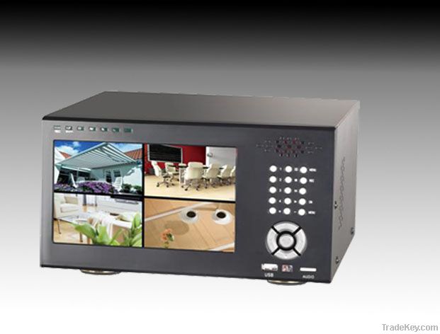 4ch Digital Video Recorder with 7''lcd