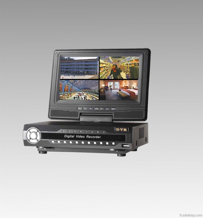 H.264 Stand-alone DVR with Lcd Monitor