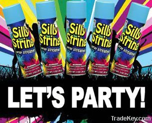 silly string, party string