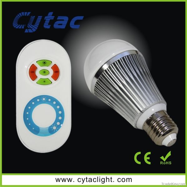 LED RF Brightness Adjustable Bulb/ Dimmable Bulb