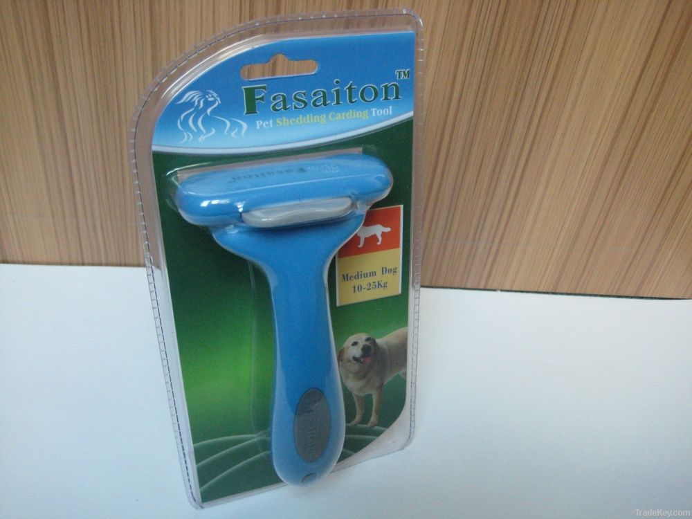 Fasaiton Deluxe Collection deShedding Tool Pet brush