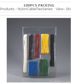 6"inch self-locking nylon cable ties/4mmX150mm/3.6mmX150mm