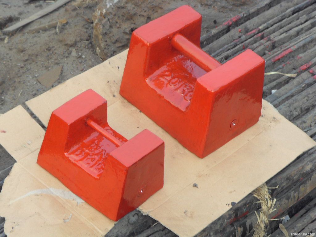 cast iron test weights calibration