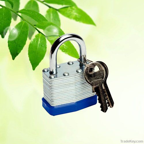 steel laminated padlock