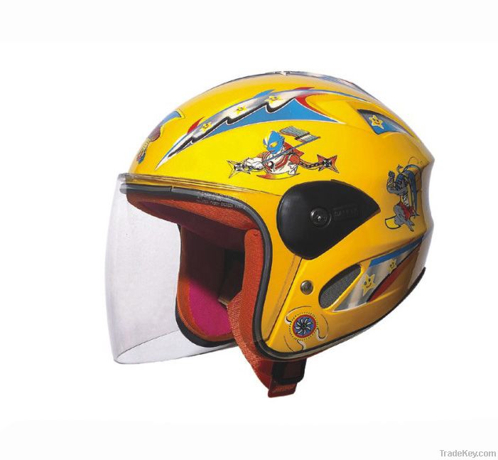 Kids' half face helmet