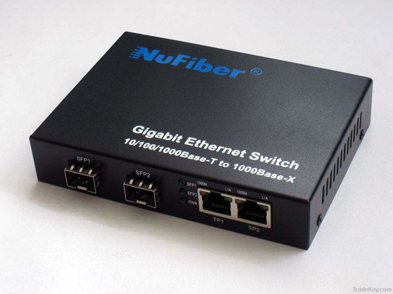 NF-A2002F Series Two Ports 10/100/1000m Ethernet Optical Fiber Switch