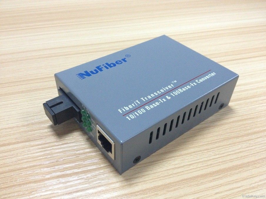 Wdm 10/100m single fiber Media Converter