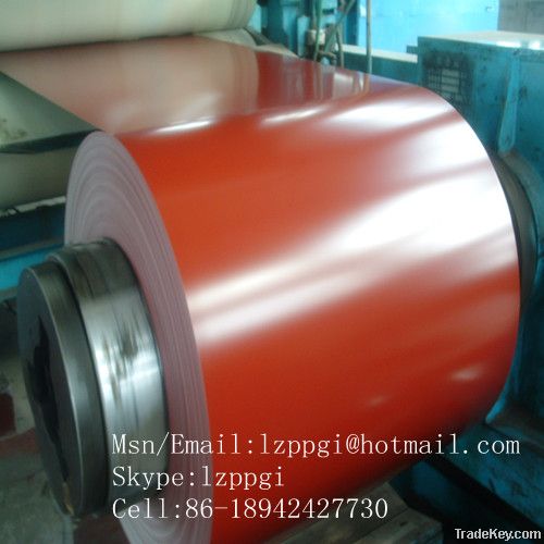 ASTM A653 Prepainted Steel, A653 Color Rolled Steel, Prepainted Steel