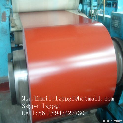DX51D Color Coated Steel Coil, Color Rolled Steel Coil