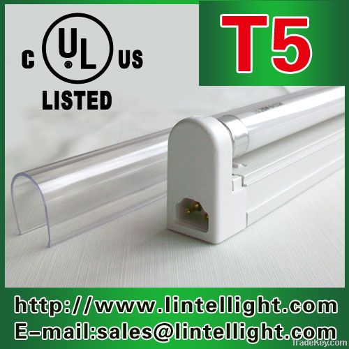 UL listed Aluminum plastic T5 fixture fluorercent lamp light
