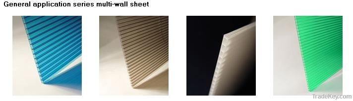 General application series multi-wall sheet