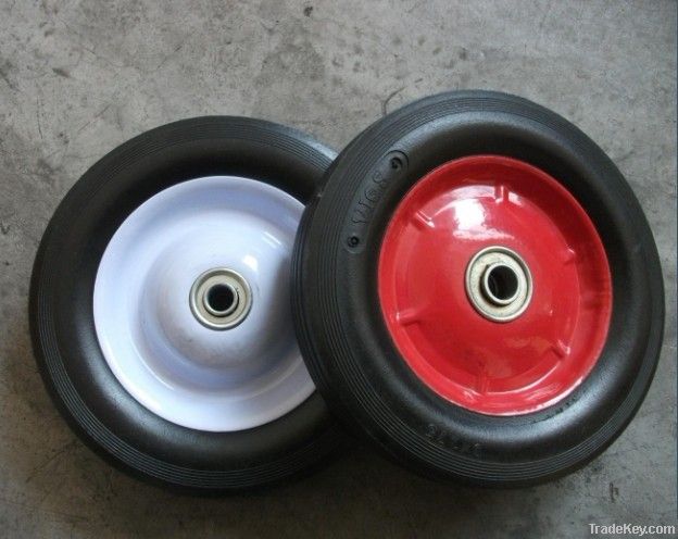 rubber-powder wheel/ solid rubber wheel