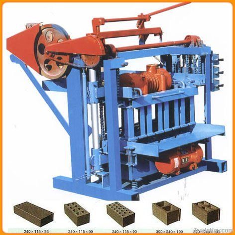 High capacity hollow concrete brick machine with moulds(QMJ4-35)