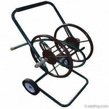 Garden Hose Reel Cart with Pb-free and UV-resistant Powder Coating