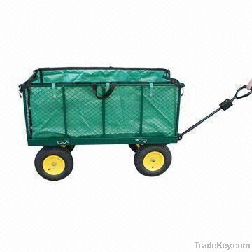 Garden Cart with pb-free and UV-resistant Powder Coating Iron Net