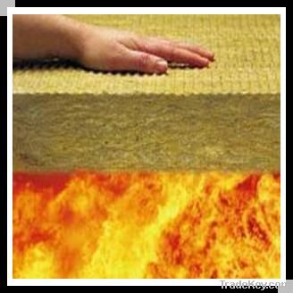 Fireproof rock wool insulation batts